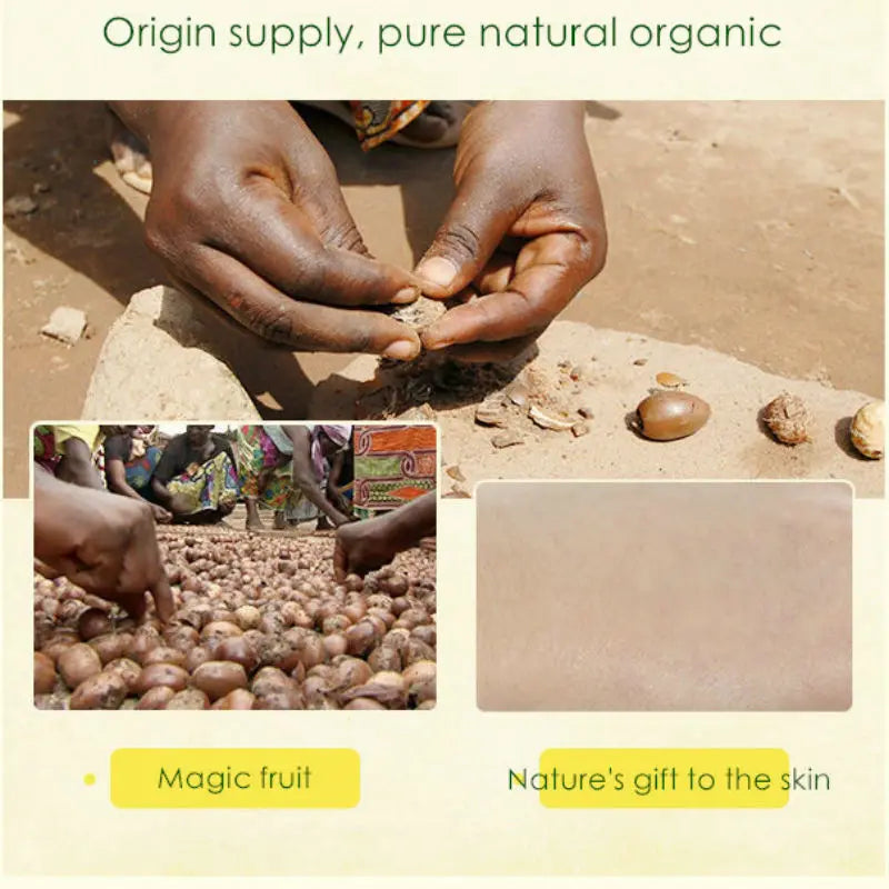 100g Dimollaure Unrefined Natural Shea Butter Organic Skin Care Moisturizing Body Massage Hair Care Essential Oil Carrier Oil
