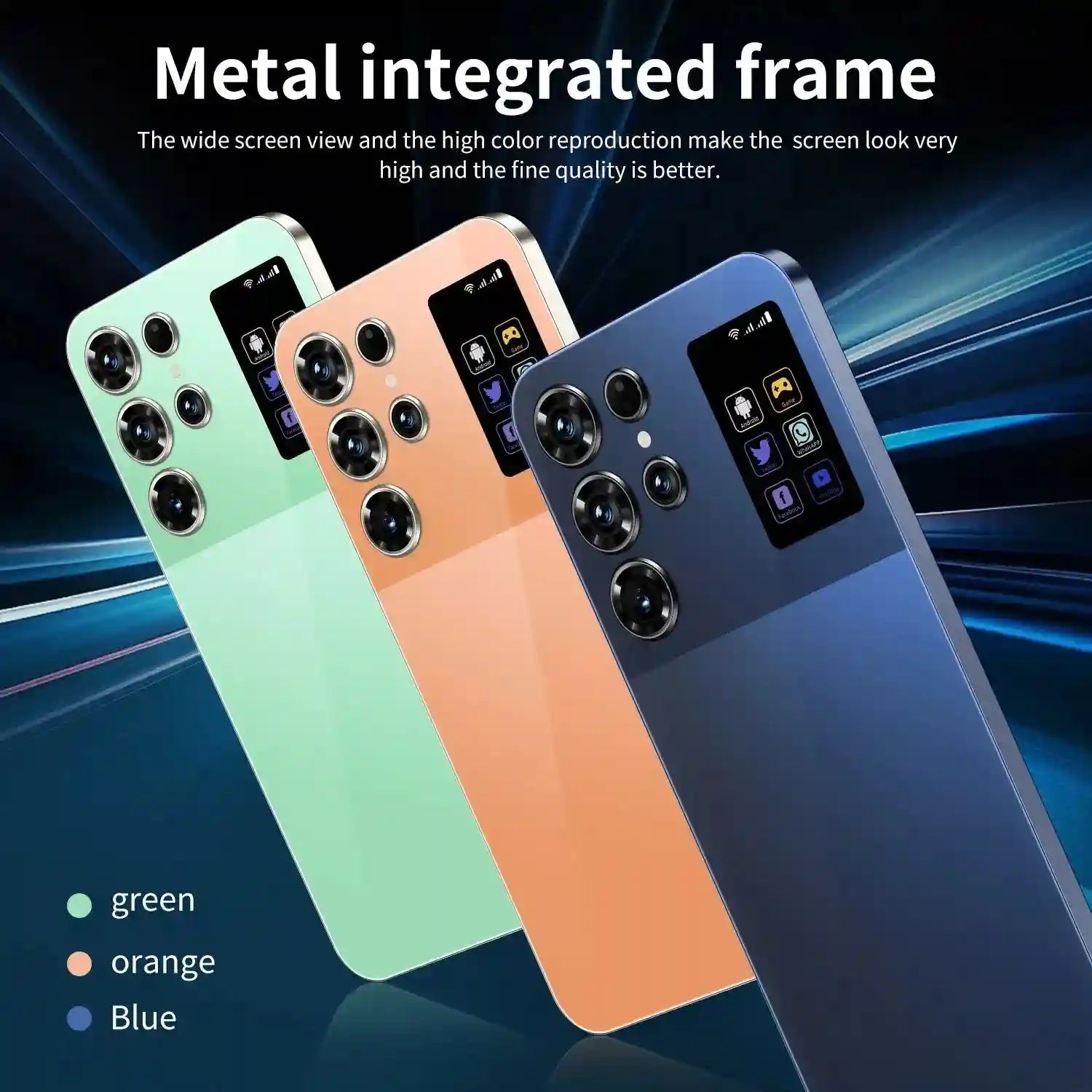 S26 Ultra 5G Smartphone 16GB RAM 1TB Storage - Unlocked Dual SIM Tidesmit