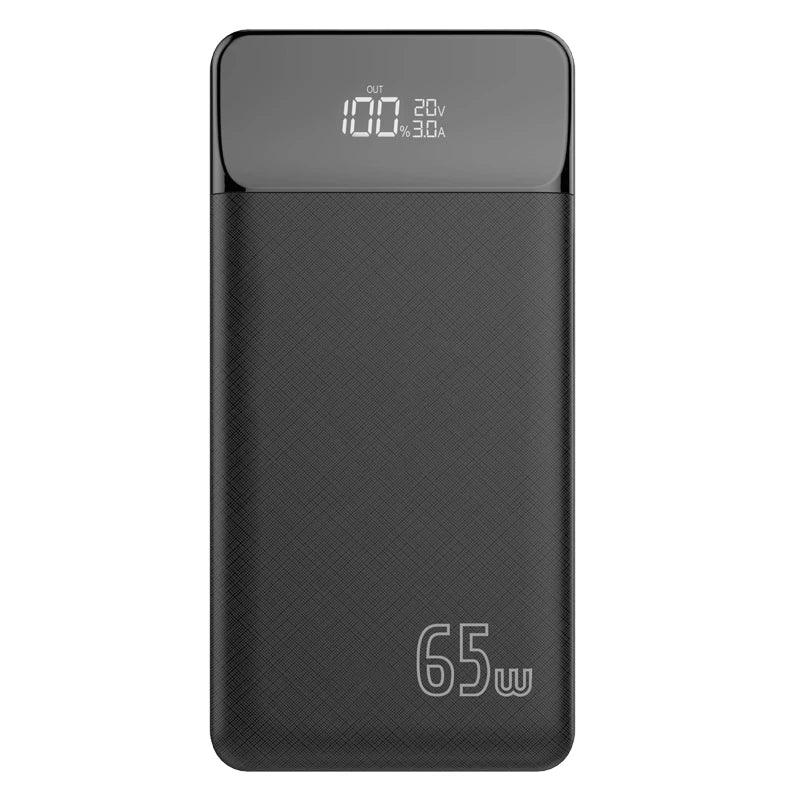 Tidesmit 30000mAh 65W PD Fast Charging Power Bank - Black & White Tidesmit