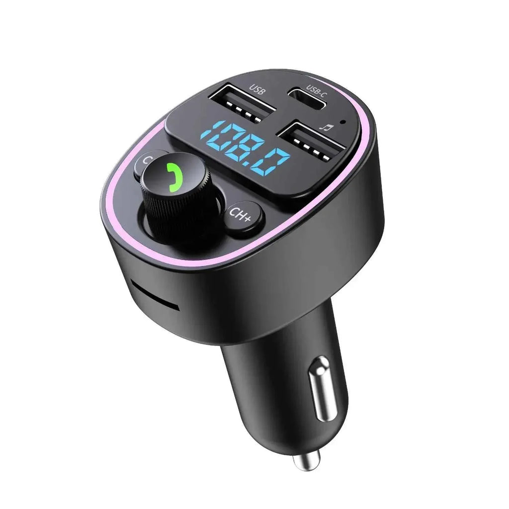 Bluetooth FM Transmitter Car Adapter - 25W PD Fast Charging Kit My Store
