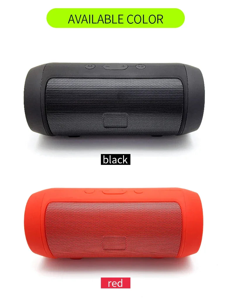 Portable Bluetooth Speaker with 360 Sound and Bass Boost - Black My Store