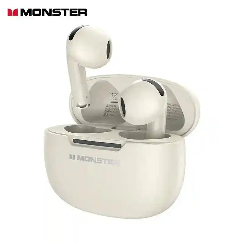 Monster N-Lite 208 Wireless Earbuds - 30H Playtime by Tidesmit Tidesmit