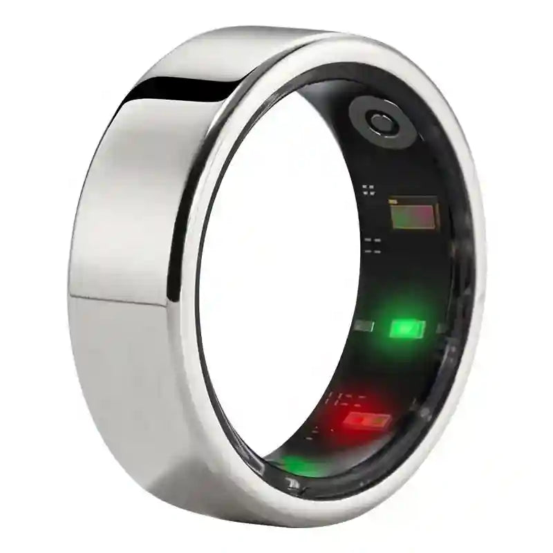 Smart Health Ring Fitness Tracker with Sleep Monitor - Tidesmit Black Tidesmit