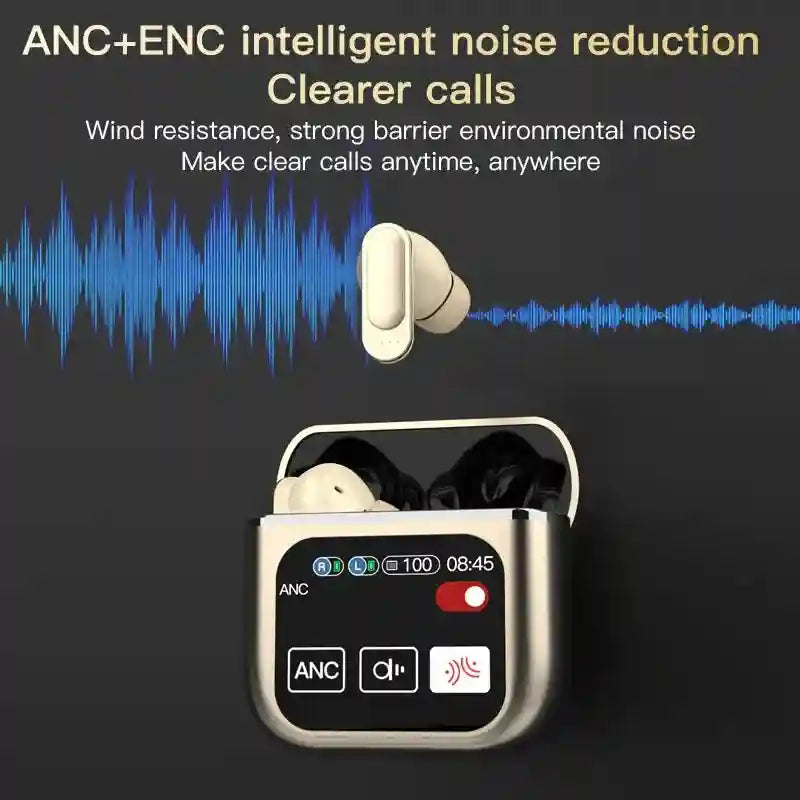 Noise Cancelling Earbuds with Touch Screen | Tidesmit SE60 Tidesmit