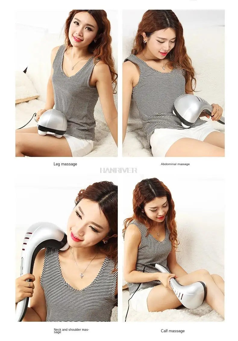 Handheld Percussion Massager - Deep Tissue Recovery Tool Relaxation Treatment Tidesmit