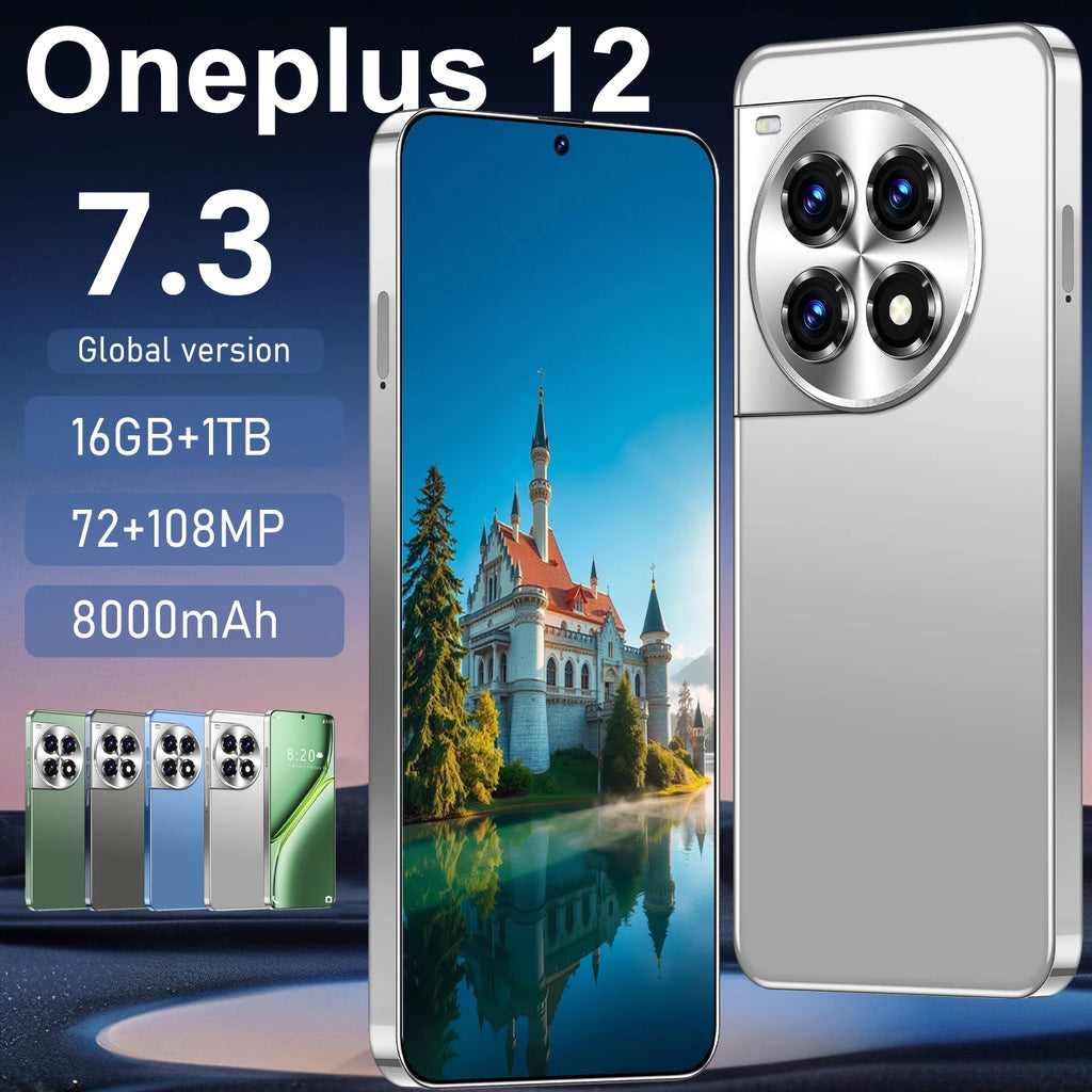 OnePlus 12 5G Smartphone, 16GB RAM, 1TB Storage - Unlocked Tidesmit