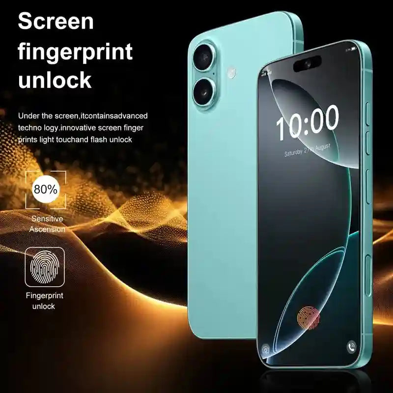 Android I16 Plus 5G Smartphone, 64GB, Dual SIM Unlocked - Tidesmit Tidesmit