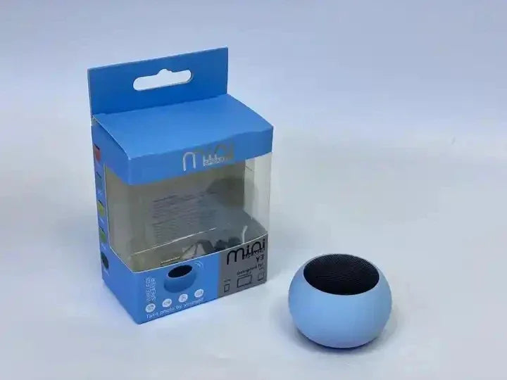 Portable Bluetooth Speaker with 360 Sound & Bass Boost - Compact Audio Blue My Store