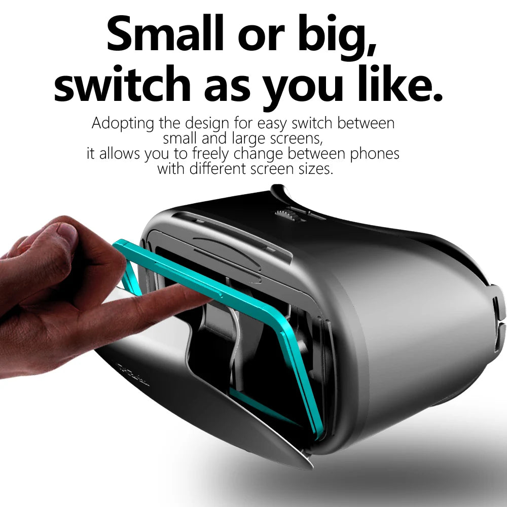 VR Headset for Smartphones: Immersive 3D Glasses for Spatial Experiences Tidesmit