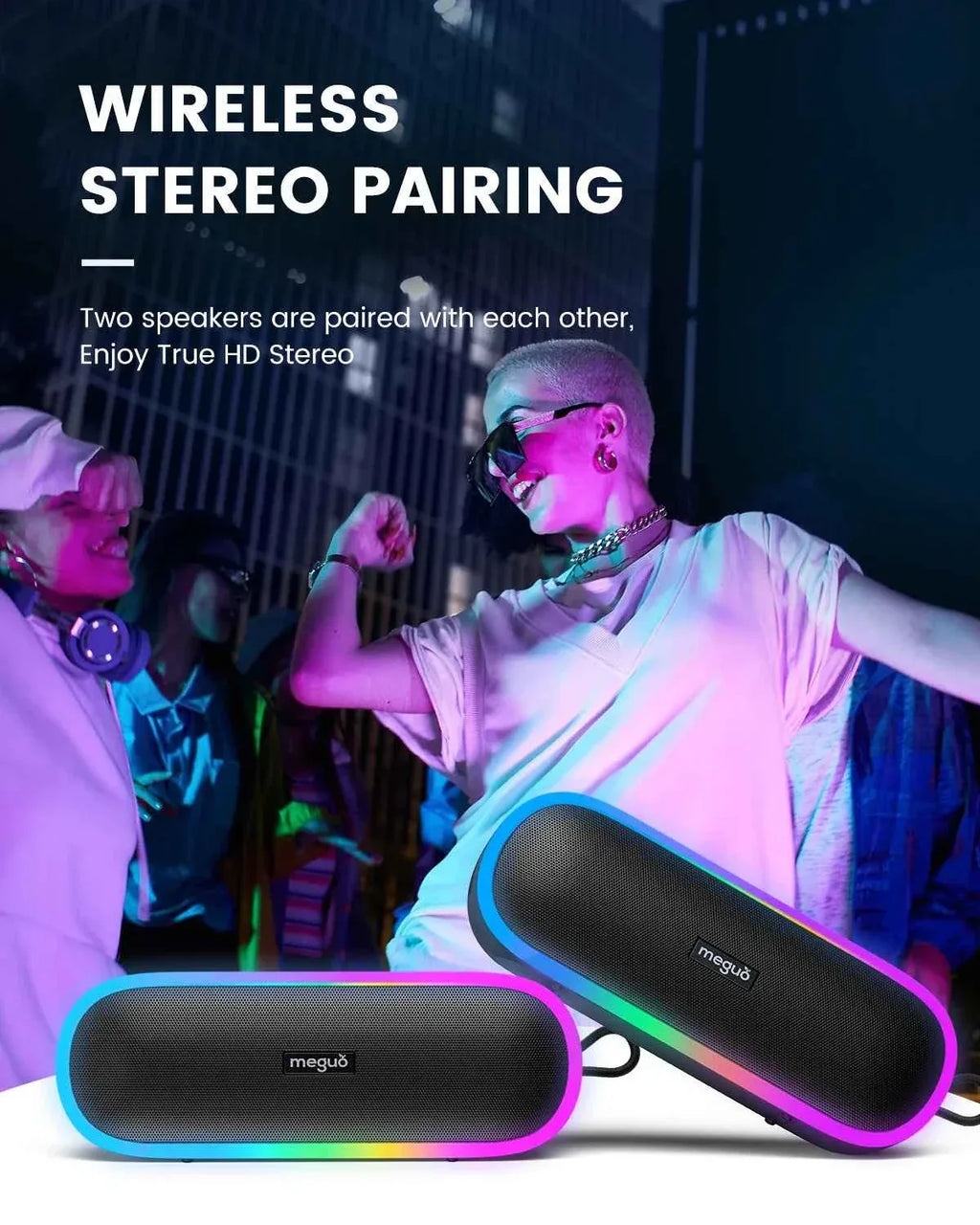 Portable Bluetooth Speaker: 24h Playtime Waterproof Wireless Audio My Store