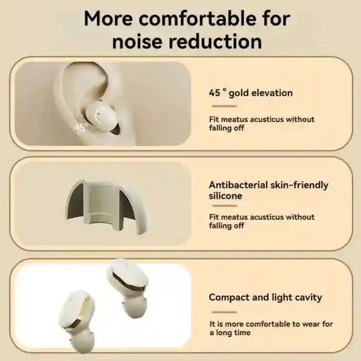 Tidesmit Q33 Wireless Earbuds: Noise Canceling with Digital LED Display Tidesmit