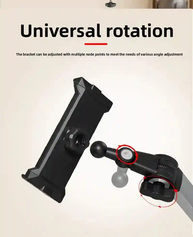 Smart Tracking Phone Stand: Rotating Desktop Holder for Home & Office Tidesmit