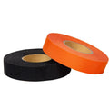 Black cloth automotive wire harness tape roll, 19 mm wide, adhesive backing