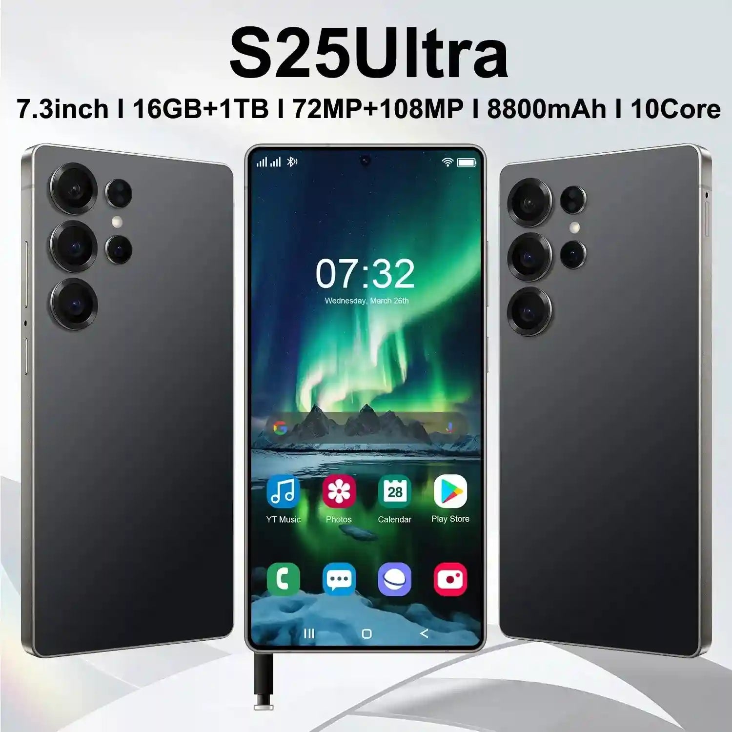 S25 Ultra 5G Smartphone 16GB RAM 1TB Storage - EU Version Tidesmit