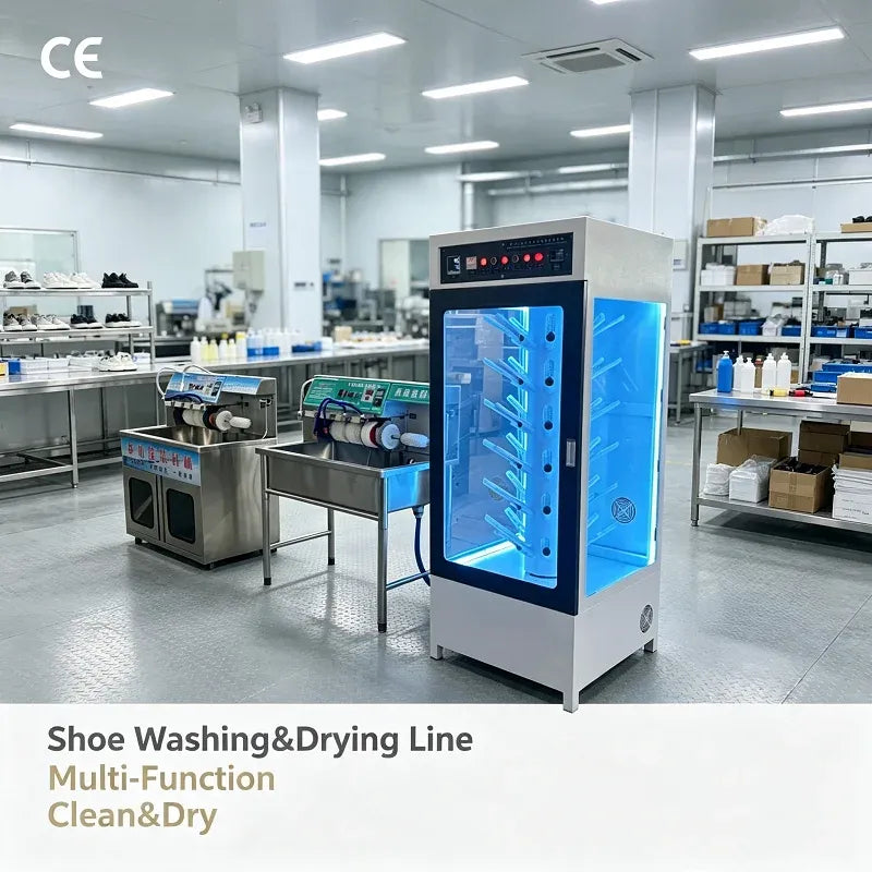 Factory Customize Shoe Washer and Shoe Dryer Shoes Washing Drying Machine With Uv Ozone Steam Cleaning Device Support Customized