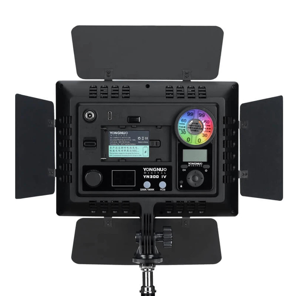 RGB LED Video Light Panel | Adjustable 3200-5600K DSLR Lighting Tidesmit