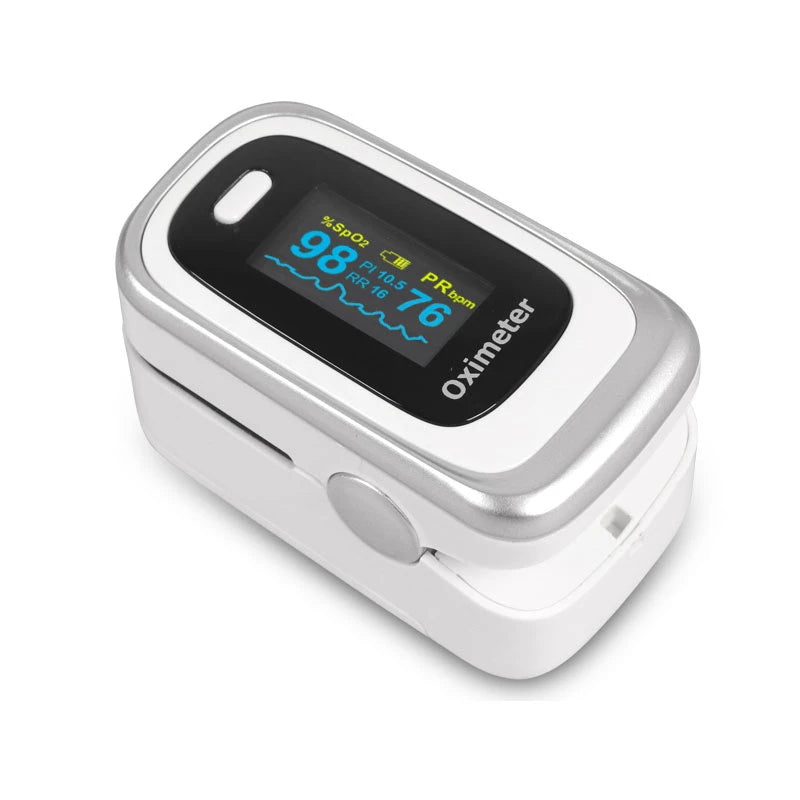 Health Care Finger Oled Pulse Oximeter SPO2 Medical Portable Blood Oxygen With Respiratory Rate Oximetro De Dedo pulsioximetro