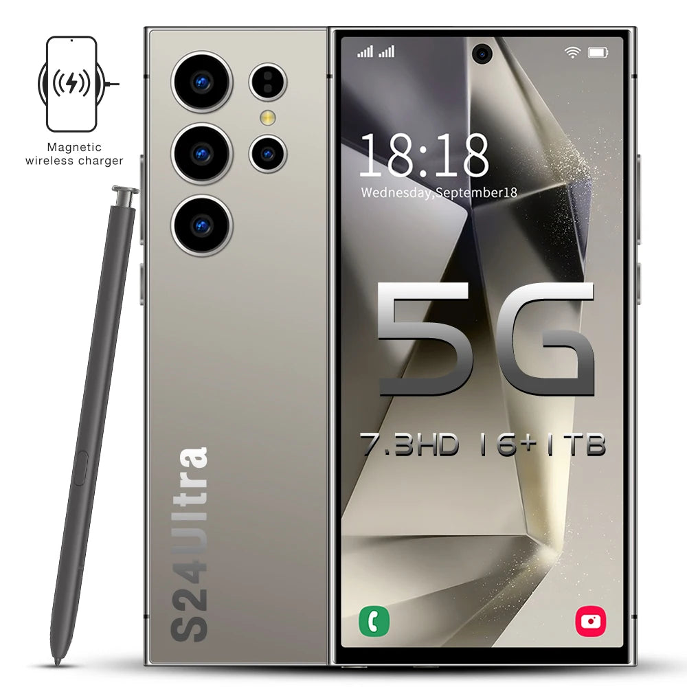 Samsung Galaxy S24 Ultra 5G Smartphone, 1TB, 16GB RAM, Unlocked Tidesmit