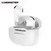 Monster N-Lite 208 Wireless Earbuds - 30H Playtime by Tidesmit White MonsterN-lite 208 Tidesmit