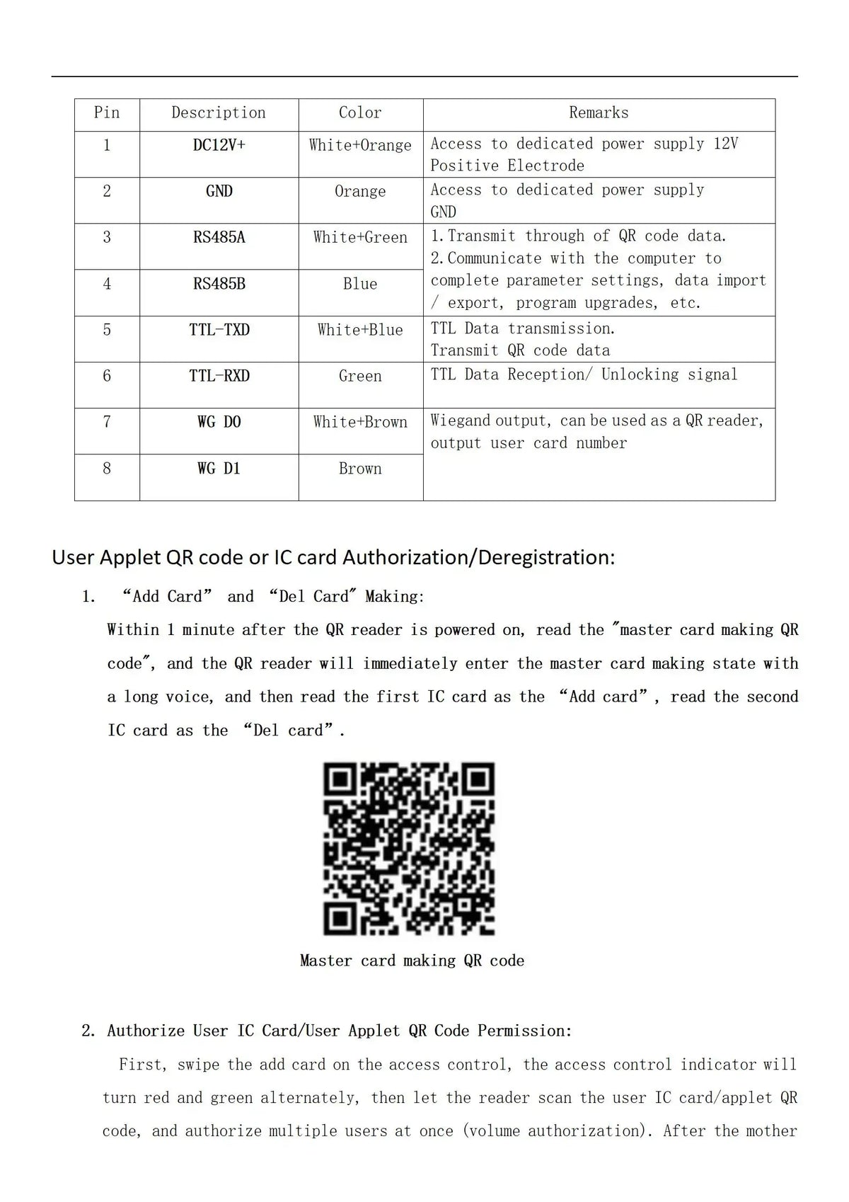 Wiegand Fixed Mount Embedded 2D Barcode Scanner Module Engine Qr Code Reader For Parking Access Control System