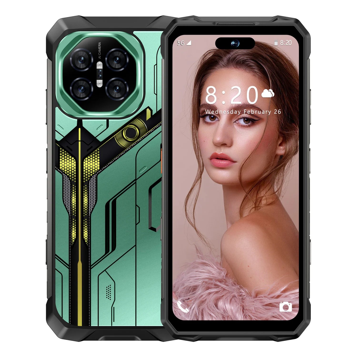 Tidesmit X27 Ultra 5G Android smartphone featuring 7.2 inch HD display 16GB RAM 1TB storage and dual SIM slot