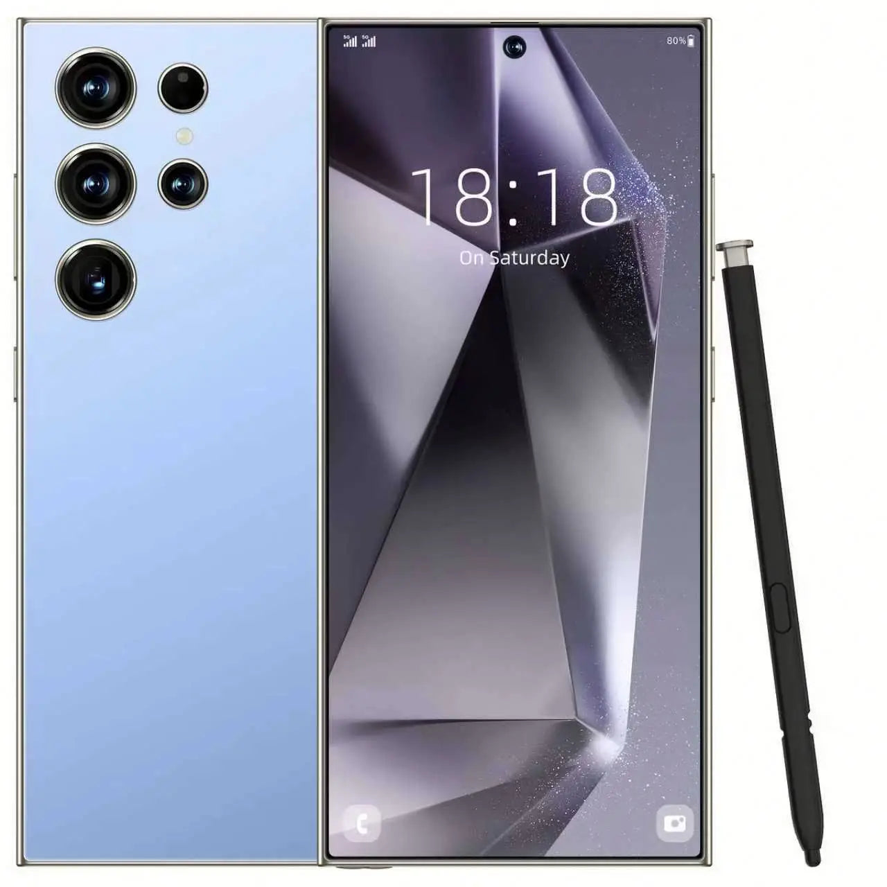 S25 Ultra 5G Smartphone 1TB 16GB RAM 7.3 Inch Unlocked Mobile Tidesmit