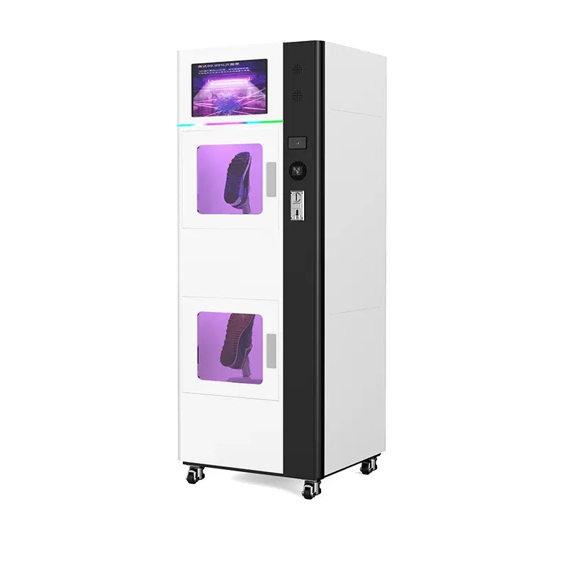 Automatic Commercial Sharing UVC+Onze Shoe Washing Machine with Dryer   Cleaning Shoes Machine Washing Machine for Shoes