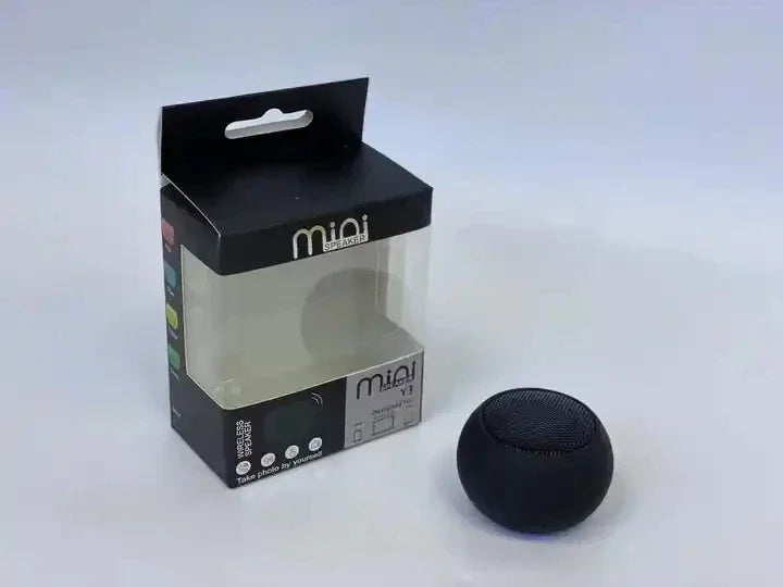 Portable Bluetooth Speaker with 360 Sound & Bass Boost - Compact Audio Black My Store