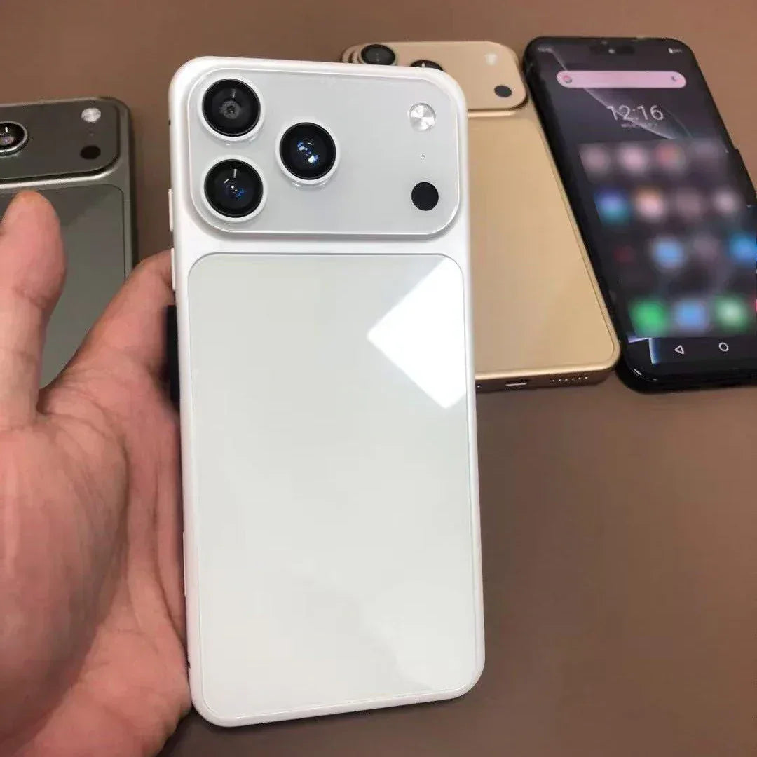 17 Pro Max 5G Smartphone 12GB RAM 512GB AMOLED 108MP Camera Silver 16g Tidesmit