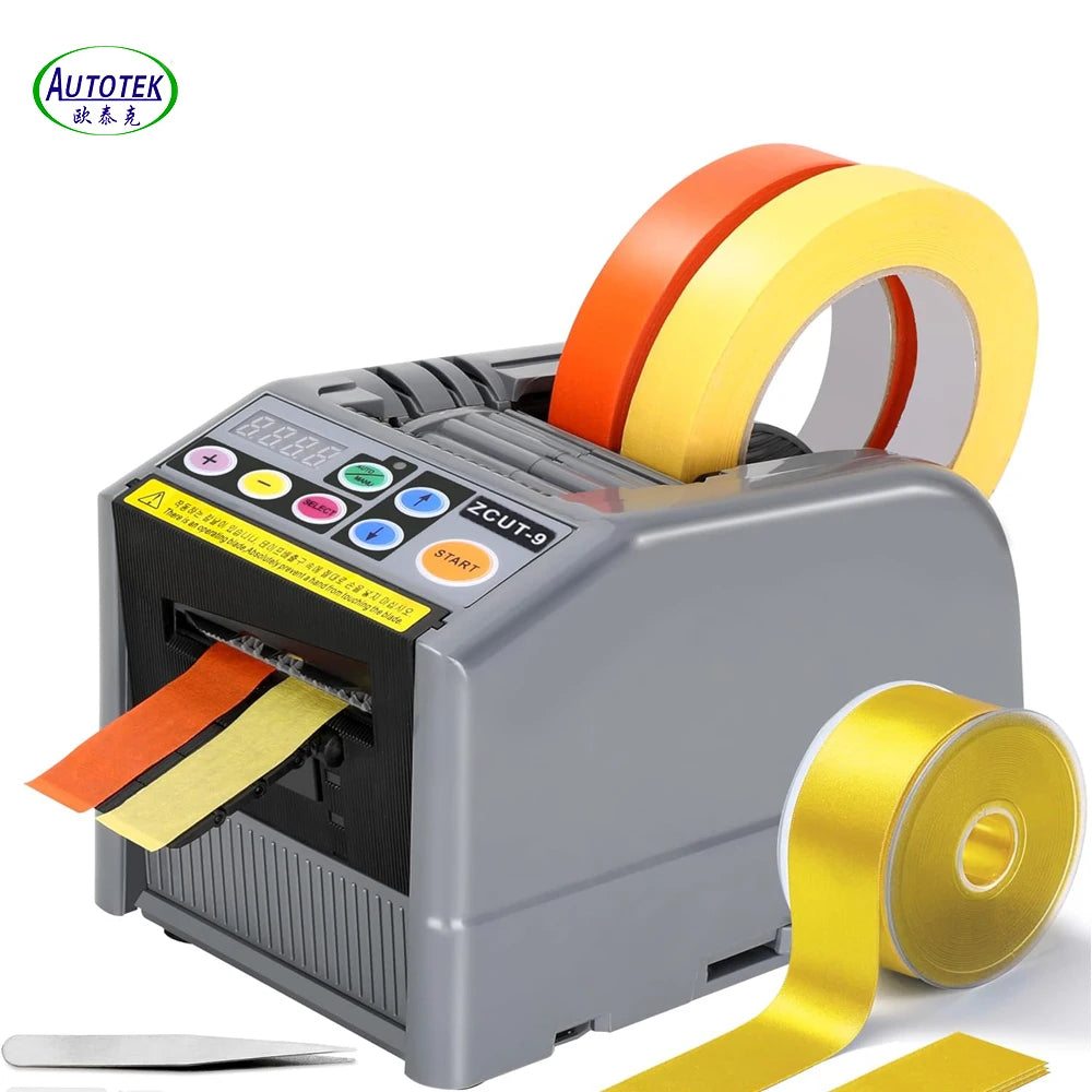 Z Cut 9 Electric Tape Dispenser Automatic for Apparels Food Chemicals Beverages Textiles Commodity Cartons Paper Plastic