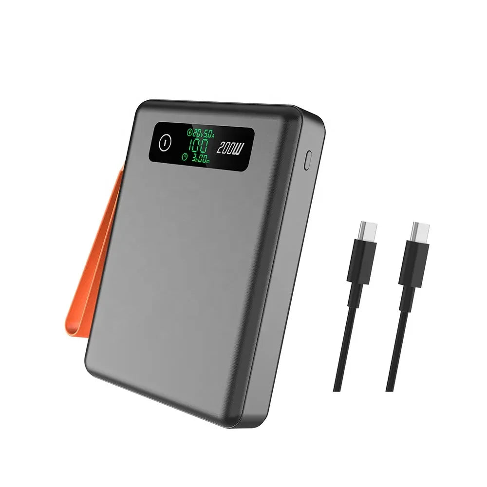Tidesmit 62000mAh Portable Power Bank - 200W Fast Charging USB-C Tidesmit