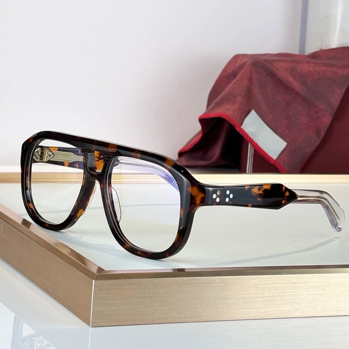 Luxury Fashion Designer Sunshade Square Frame Sunglasses, Full Frame UV400 Protection, Luxury Designer Fashion Travel