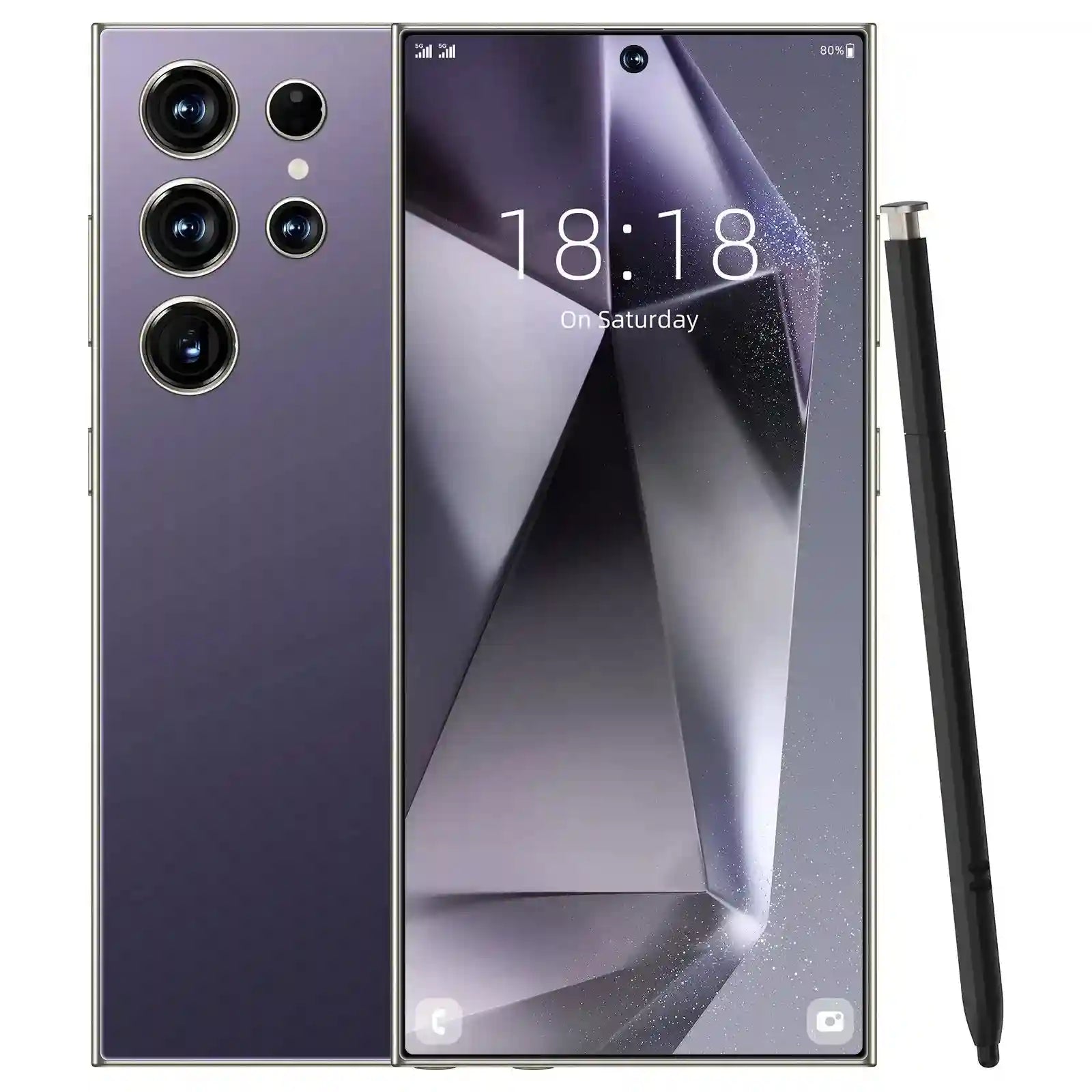 S25 5G Smartphone | 16GB RAM, 1TB Storage & AMOLED Display Purple 16g Tidesmit