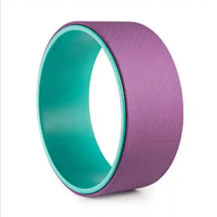 Yoga Wheel for Back Pain Relief - Non-Slip EVA Balance Roller by Tidesmit Tidesmit