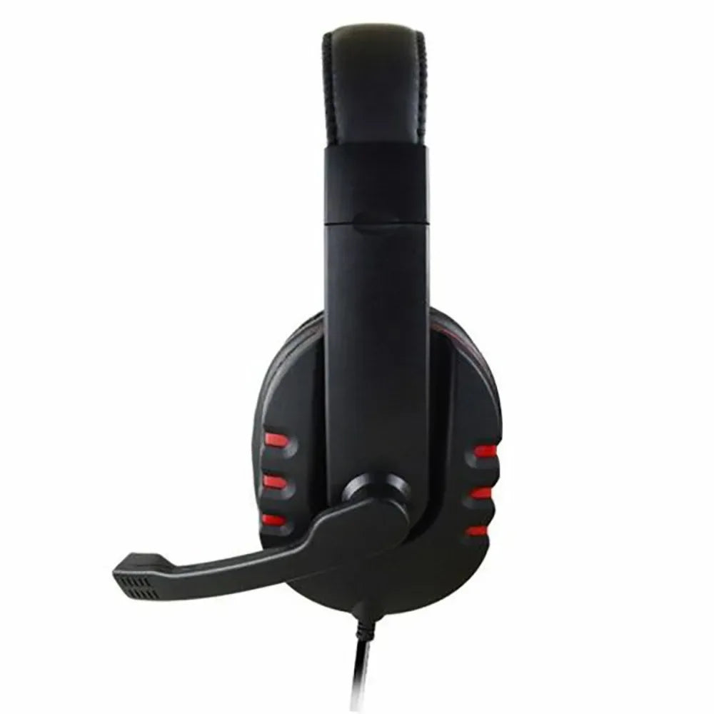 Tidesmit Wired Gaming Headset with Microphone for PC and PS4, Blue Tidesmit