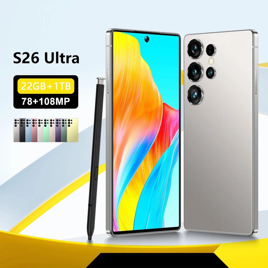 Android 14 5G Smartphone 7.3 Inch 22GB RAM 1TB Storage Tidesmit