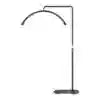 Half Moon Lash Light - Adjustable LED Floor Lamp for Professionals 40w Black Tidesmit