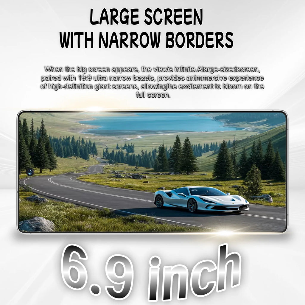 Tidesmit 5G Smartphone - 1TB Storage, 16GB RAM, Unlocked Dual SIM Tidesmit