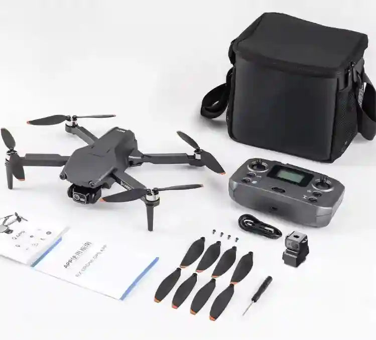 L600 Pro 4K Camera Drone - Foldable GPS Aircraft Silvery Tidesmit