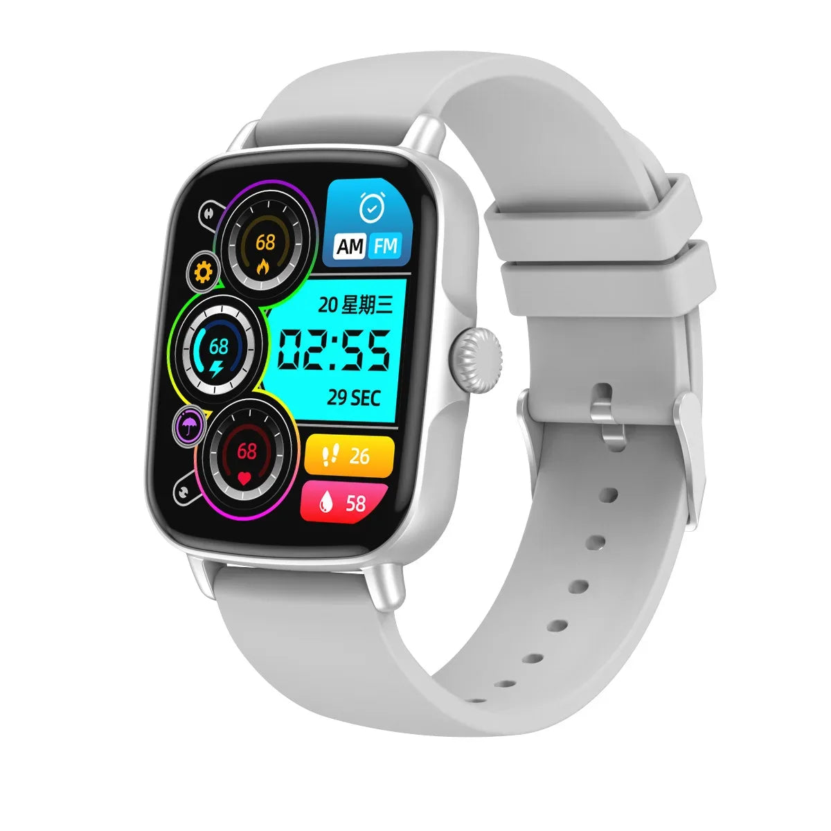 Smartwatch with Fitness Tracker, Heart Rate Monitor & 1.8 Inch Display My Store