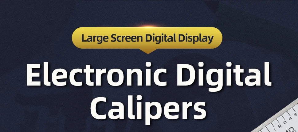 Metal Caliper Digital Pachometer Professional Vernier Caliber Measuring Tools Woodworking Thickness Gauge Depth Electronic Ruler