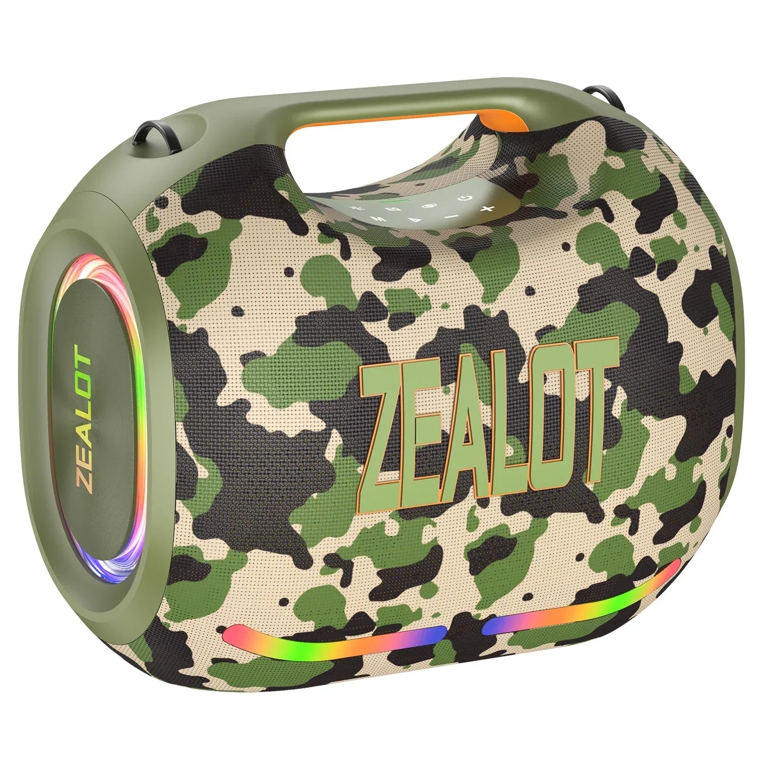 Portable Bluetooth Speaker 250W IPX7 Waterproof 360 Wireless Audio Camouflage My Store