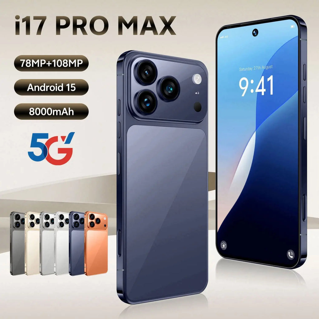 Unlocked 5G Smartphone, 7.3-inch AMOLED, 16GB RAM, 1TB Storage Tidesmit