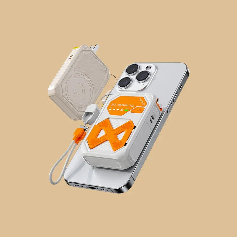 Portable Charger 20000mAh with Built-in Cables - PD Fast Charging Tidesmit