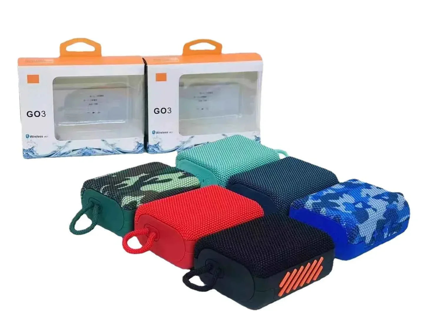 Portable Bluetooth Speaker with Deep Bass and Waterproof Design My Store