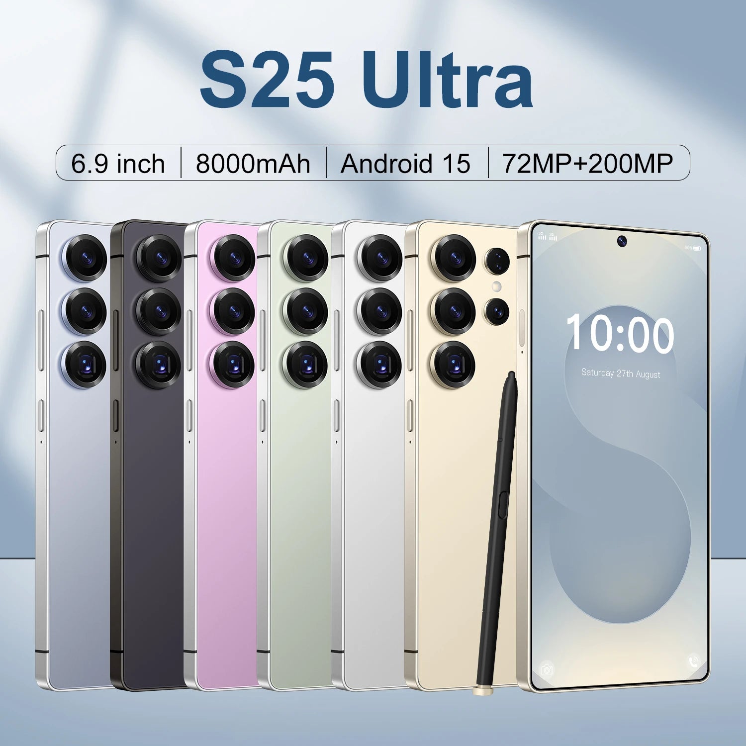 Unlocked 5G Smartphone 16GB RAM 1TB Storage 108MP Camera Tidesmit