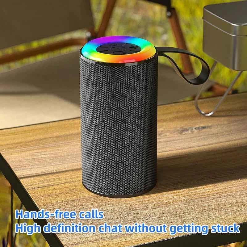 Portable Bluetooth Speaker with RGB LED and Deep Bass Subwoofer My Store
