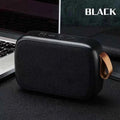 Portable Bluetooth Speaker, Waterproof Wireless Audio with Bass Boost Black plastic My Store