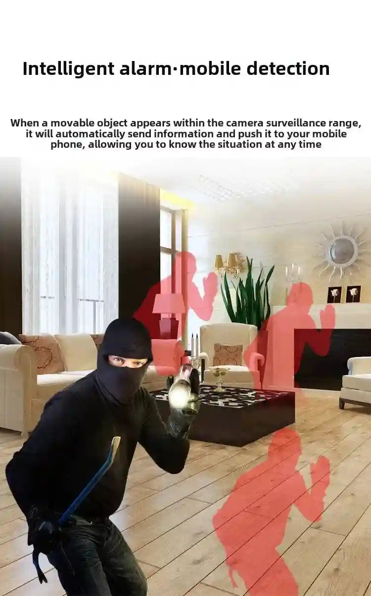 4K Dual Lens WiFi Security Camera | 6MP Smart Home Outdoor PTZ Tidesmit
