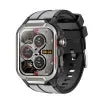 GTS9 Waterproof Smartwatch with Integrated Heart Rate & Fitness Tracker dark gray in gray GTS9 My Store